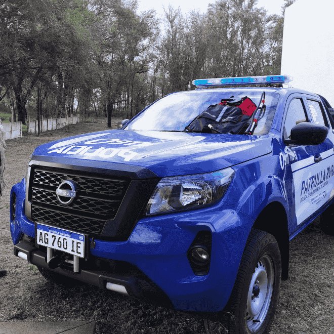 MinAgriCba's tweet photo. #Seguridad | El ministro @SergioBussoOK  Inauguró un destacamento para la Patrulla Rural de Mattaldi - Jovita.
➕Además, se entregó una patrulla para tareas de vigilancia y prevención en la zona.🚔

🔗Toda la info 👉 https://t.co/LS7EbrpLw0 https://t.co/1alXotFlTm