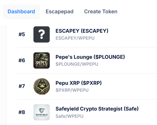arthiehan's tweet photo. 🚀 $SAFE is on FIRE! 🔥
🎉 Just hit $100K Market Cap
🏆 Ranked Top 8 on Escapepad
👑 #1 Trending on PepuChain Network
The Safeyield journey is just getting started — real utility, real growth, real community.💪
📈 Join the rise: https://t.co/WuXMiaJBIM
#DeFi #Crypto #Safeyield https://t.co/8NvwTJZART