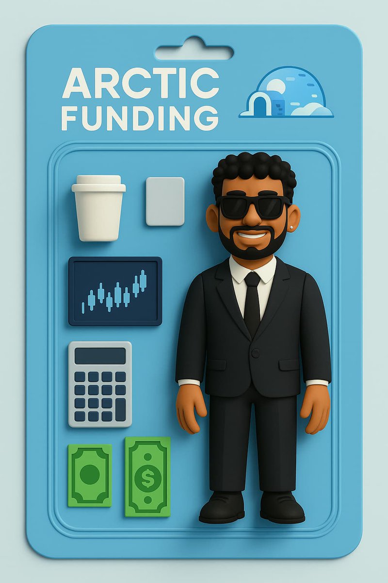 Are we late to the game?
Or just in time to drop the Arctic Trader Starter Pack?😎

Any guesses on who the character’s inspired by? 👀🥶