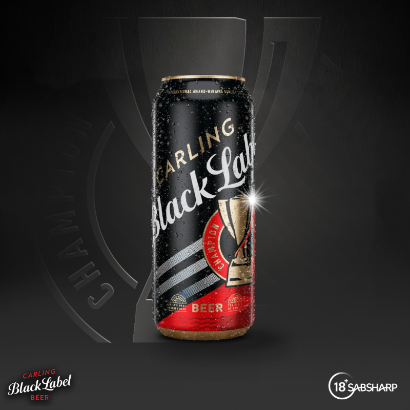 blacklabelsa's tweet photo. Nothing beats the taste of the champion beer, with over 55 local and international awards, Carling Black Label is the ultimate CHAMPION reward!​

​Reward yourself with Africa's #MostAwardedBeer