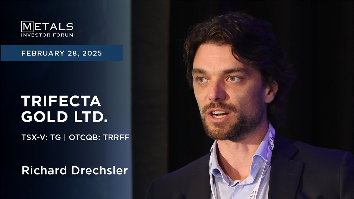 TrifectaGold's tweet photo. At the end of February, our President/CEO Richard Drechsler took the stage at #MIFToronto, where he provided an overview of $TG and our plan to unlock greater value at our flagship Mt. Hinton gold-silver project in Yukon's Tombstone Gold Belt.
๐ https://t.co/d4mWXY6KRa
#goldmining #mining