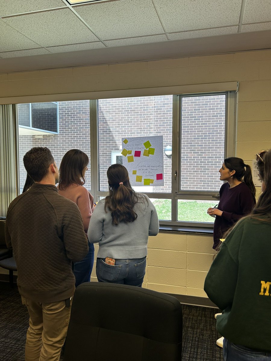 gmillerIDE's tweet image. Teachers in Montgomery Township discussing the myths about Universal Design for Learning…do you know the differences? #udl #montgomerytownshipschooldistrict #idecorp