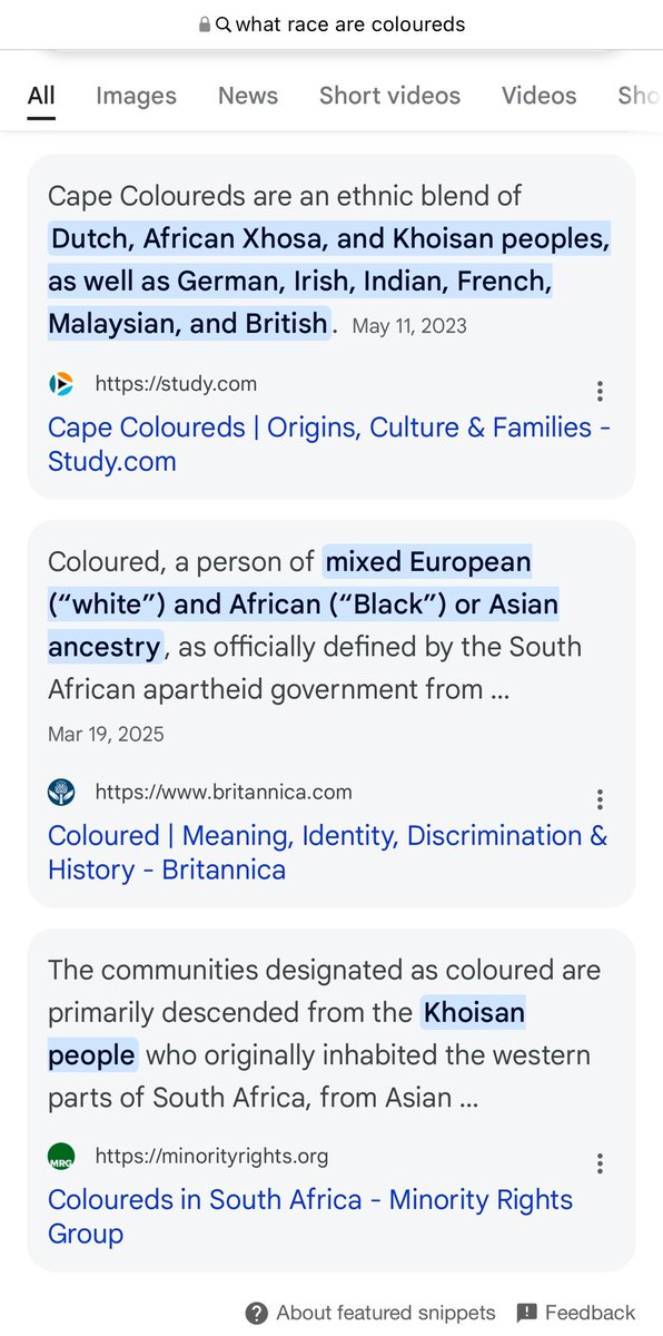 Babycoltrane4's tweet image. Lol, so now all ‘Coloureds’ are of Asian descent? Y’all just make up whatever argument fits in the moment. The tradition was created in South Africa, so it’s a South African tradition—simple as that.