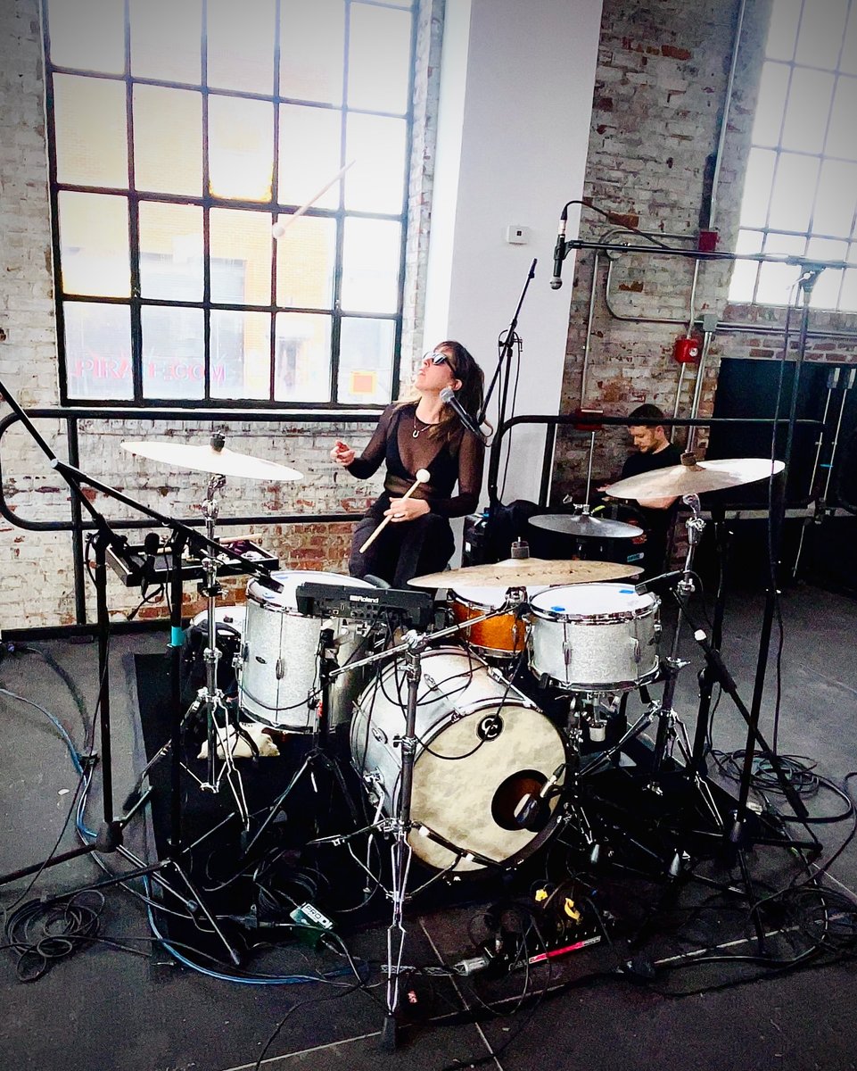 InnovativePerc's tweet photo. IP artist @beth_goodfellow having some fun this past weekend!
๐ธ: @beth_goodfellow
#WeAreInnovative #InnovativePercussion #IPfamily #drummer #drumset https://t.co/u8YXSFaybW