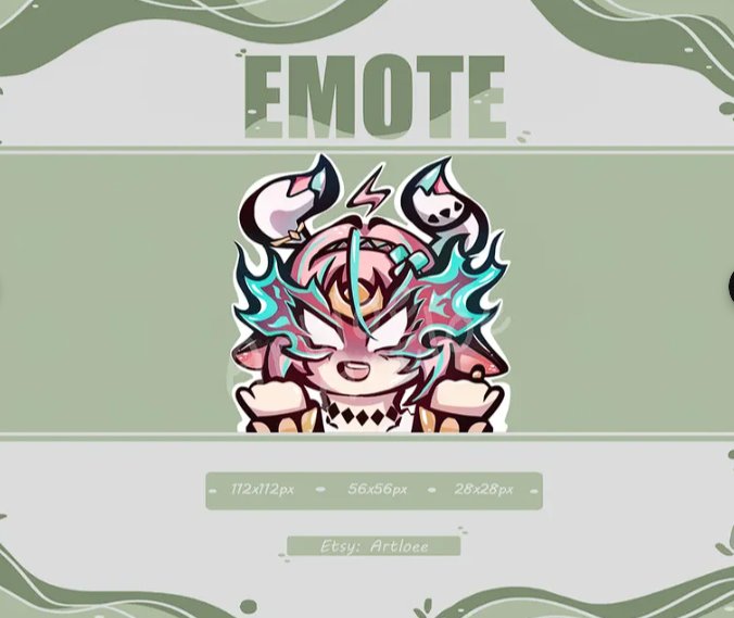 Artloee's tweet photo. #genshin #Varesa #emote #genshinleaks 
Go, check my little Etsy Shop! 
https://t.co/klf2L9iNlS https://t.co/rxQoi8n2XG