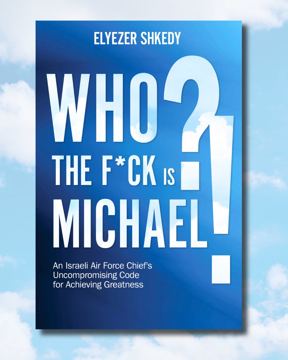 "Who The F*ck is Michael?!," Shkedy distills over one hundred inspiring life stories and lessons on #leadership, #success, #excellence, and the importance of #hardwork and personal responsibility, in what quickly became a staple reading material

amzn.to/4cZ0E9J