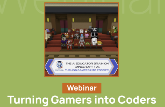 sharemylesson's tweet photo. 🎬 The #Minecraft Movie is here & students are talking about it.
Turn that excitement into learning with this free, for-credit webinar on using Minecraft + AI to turn gamers into coders > https://t.co/o0v3fRsdx8
@kellycbooz, @MicrosoftEDU, @saribethrose
#AIinEd #GamifyLearning https://t.co/H6V4byehMj