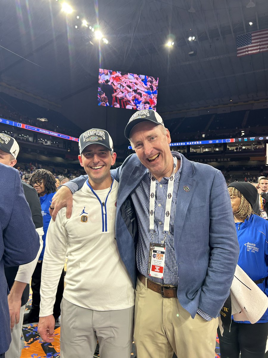 UFSportsHealth's tweet photo. Congrats to our SH staff and all who has supported our team this year. National Champs !!!!! @dukewatc @GatorAiderBKB @UFHealth @ufshcc @UFSportsMed https://t.co/qQLzNtz1XL