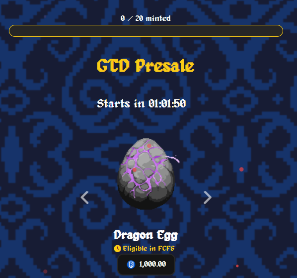 Valhalla_Reborn's tweet photo. ✅ Wallet Checker is LIVE!

You can now check your wallet directly on the website to see if you're eligible for the Dragon Mint this April 8th at 3PM UTC! 🐉

⚠️ Don't forget to deposit your RON on the site to secure your mint, if you don’t end up minting, you can withdraw anytime.

Check now at 🔗 [https://t.co/wKx3iKoTiG]