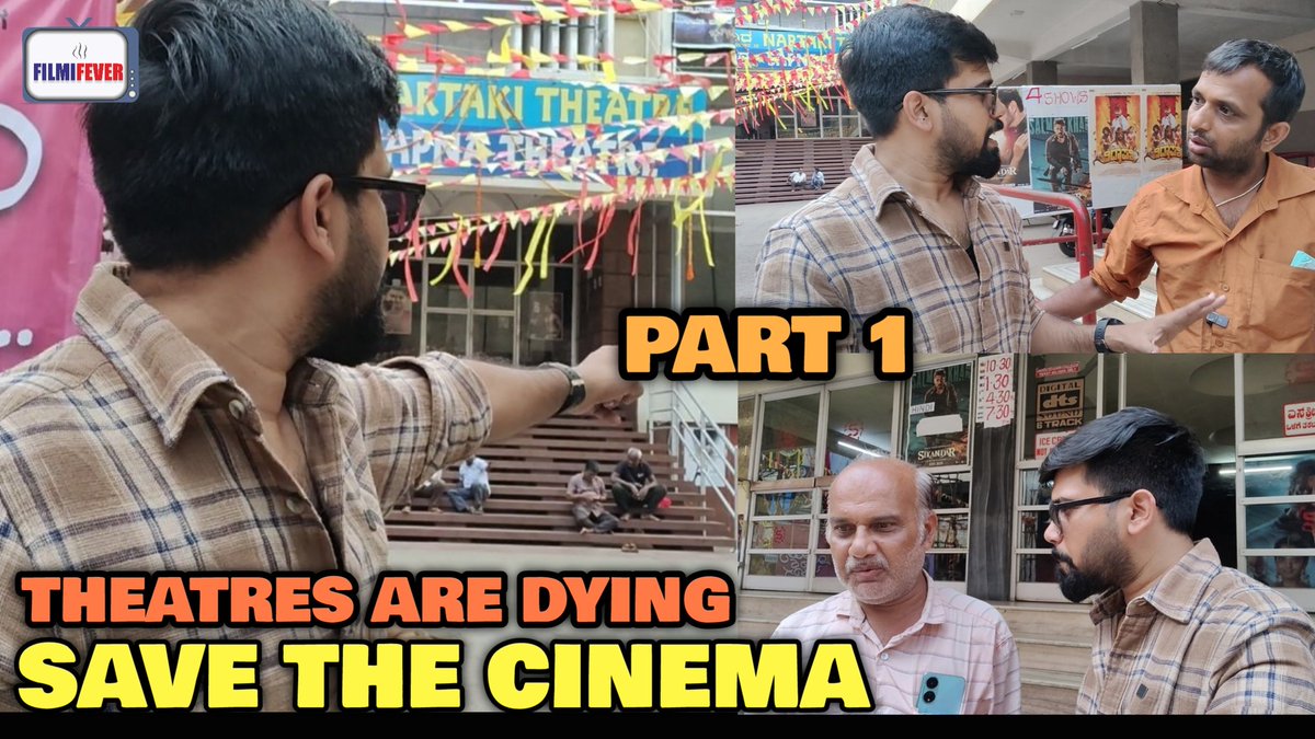 FilmiFever's tweet photo. Why the Cinema Theatres Are Dying? | Ground Zero Reporting | Save The Cinema Theatres - Part 1
📺 https://t.co/iy6d2v8wZe
#SaveTheCinema
#TheatresAreDying
#FilmiFever https://t.co/CrbbO9eAGx
