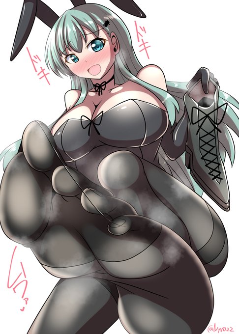 「ちょっと提督～そんなに嗅がないでって、も～…///」  
ムレムレ黒タイツ鈴谷(ˇωˇ)  
連続1859日目     
#艦これ版真剣お絵描き60分一本勝負_20250408 
#艦これ版深夜の真剣お絵描き60分一本勝負 
#10000日チャレンジ #めび環んどろ 
#鈴谷 