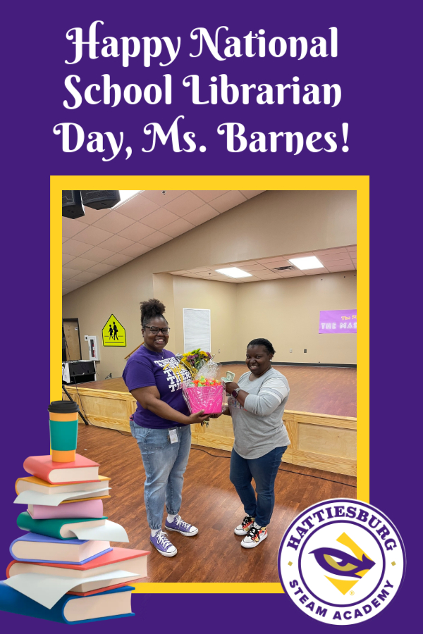 burney_social's tweet photo. Wishing Ms. Barnes a wonderful National School Librarian Day! #LibraryHeroes #Appreciation #hpsd #latepost https://t.co/94RhEHSfQZ