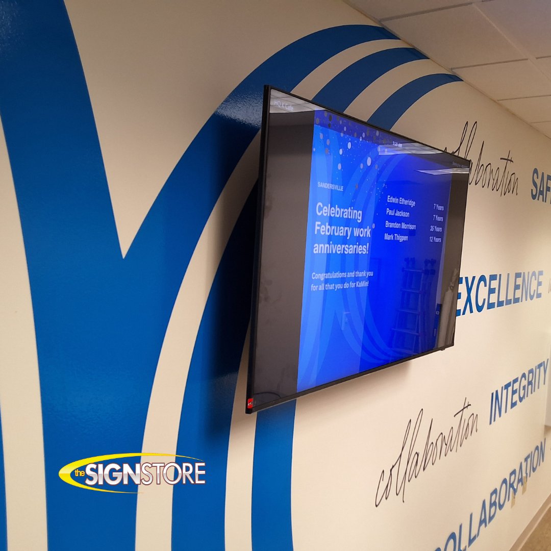 signstoremacon's tweet photo. Interior vinyl project for Kamin!
From mission statements to design accents — these vinyl graphics transform breakrooms, hallways, and offices into vibrant, on-brand spaces. Call today! 1-800-316-9530 
#OfficeBranding #VinylGraphics #Kamin #MaconGA #InteriorDesign  #TheSignStore https://t.co/JaJPQRWWp1