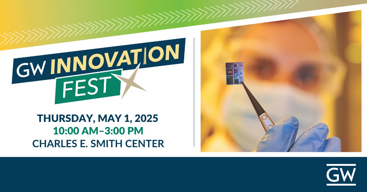 At #GWInnoFest you can play a video game with only your brainwaves, explore air pollution data mapped by satellite, build a scene in the sand to learn about play therapy, and lots more! Visit innovationfest.gwu.edu and join us on May 1.