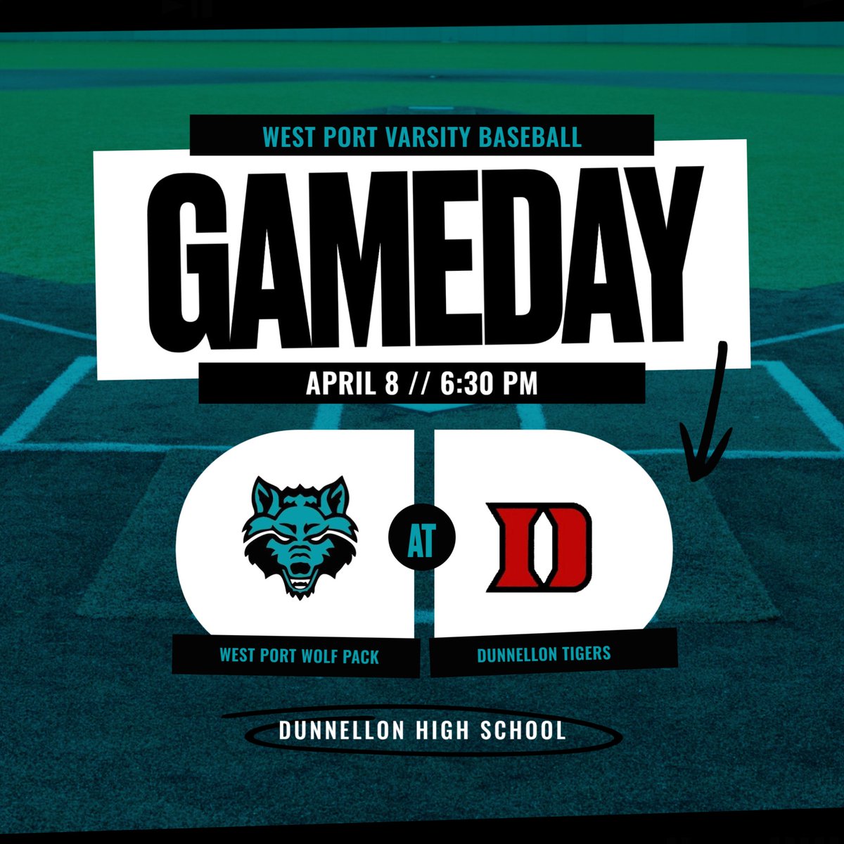 #Gameday

#ThePack at Dunnellon

⏰ 6:30 PM
📍 Dunnellon High School
🎫 gofan.co
📈web.gc.com/teams/9ziN15lp…

#FHSAA #Baseball