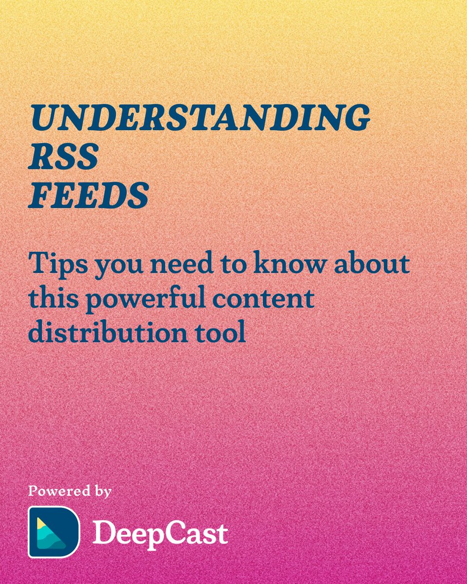 DeepCastCreator's tweet image. &quot;RSS feeds? Oh yeah, totally know what those are...&quot; frantically googles

If you&apos;ve been nodding along but have no clue what RSS actually is, swipe through!

Read the full article here: l8r.it/vqqi