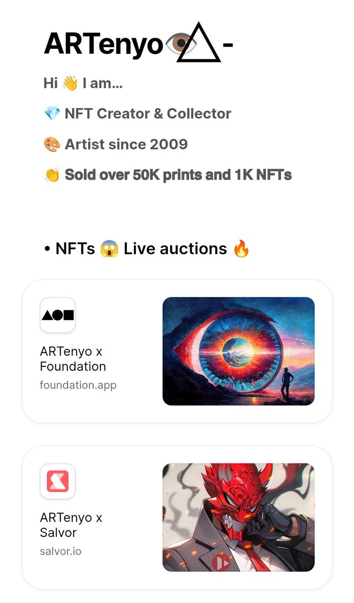 ARTenyoNFTs's tweet photo. I do my best to provide quality content, and i did it with passion 🤩 https://t.co/e6b8fMZVoX <<

#ARTenyo #NFTartist #digitalart https://t.co/Jo3kiTWa1r
