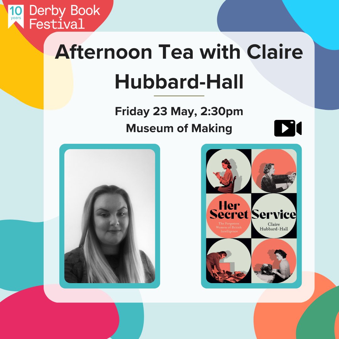 Derby Book Festival (@derbybookfest) on Twitter photo Claire Hubbard-Hall will be drawing on private and previously classified documents to tell the story of women have worked at the very heart of British secret intelligence who had their contributions written out of history <a href="/spyhistory/">Dr Claire Hubbard-Hall | The Spy Historian</a>
Link in our bio to buy tickets. Claire Hubbard-Hall will be drawing on private and previously classified documents to tell the story of women have worked at the very heart of British secret intelligence who had their contributions written out of history <a href="/spyhistory/">Dr Claire Hubbard-Hall | The Spy Historian</a>
Link in our bio to buy tickets.