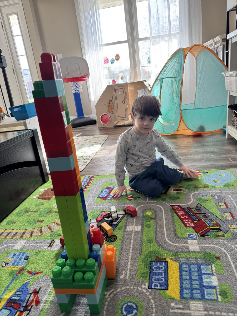 OzarkKent's tweet photo. My grandson's version of the transfer portal! https://t.co/v98by3I5bO