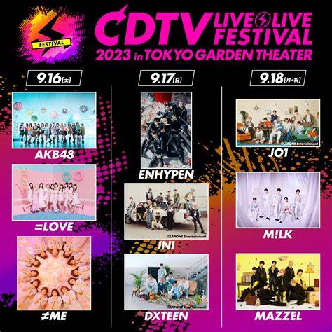 TheGoodFindz's tweet photo. :

🎶 #CDTVライブライブ is back with an unforgettable lineup!
Japanese music fans, get ready for electrifying performances and surprise guest appearances.
Who are you most excited to see this week?

#MusicLovers #JapanMusic #LiveMusic https://t.co/C2zIHPH9RT