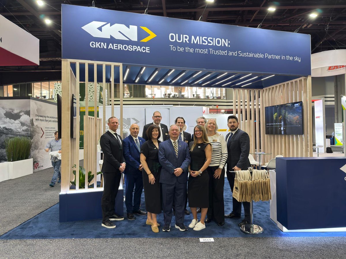 MRO Americas <a href="/AvWeekEvents/">Aviation Week Events</a> in #Atlanta is officially underway!
Our team is all set and ready to go at Booth #3513 — come by to talk all things aero-engine MRO and how GKN Aerospace helps keep fleets flying longer and more efficiently.
#MROAM #AeroEngines #MRO #GKNAerospace