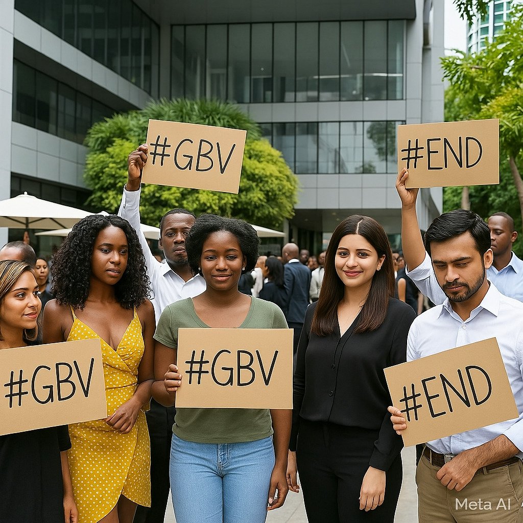 Together, we say NO to Gender-Based Violence.
Every voice matters. Every action counts.
Let’s stand united to end GBV and create a safer, more just world for all.

#GBV #EndGBV #StopTheViolence #HumanRigts #LIFE