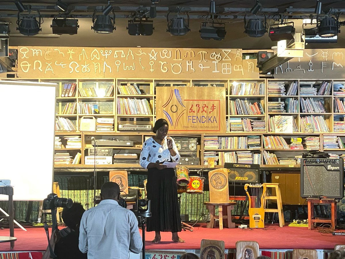 PeaceTalksTweet's tweet image. .@KyabuSarah: Building lasting peace requires perseverance & collective commitment. We must continue to support our children & youth, show them that a future without violence is possible & promote regional cohesion to sustainably transform the Great Lakes region. #AddisPeaceTalks