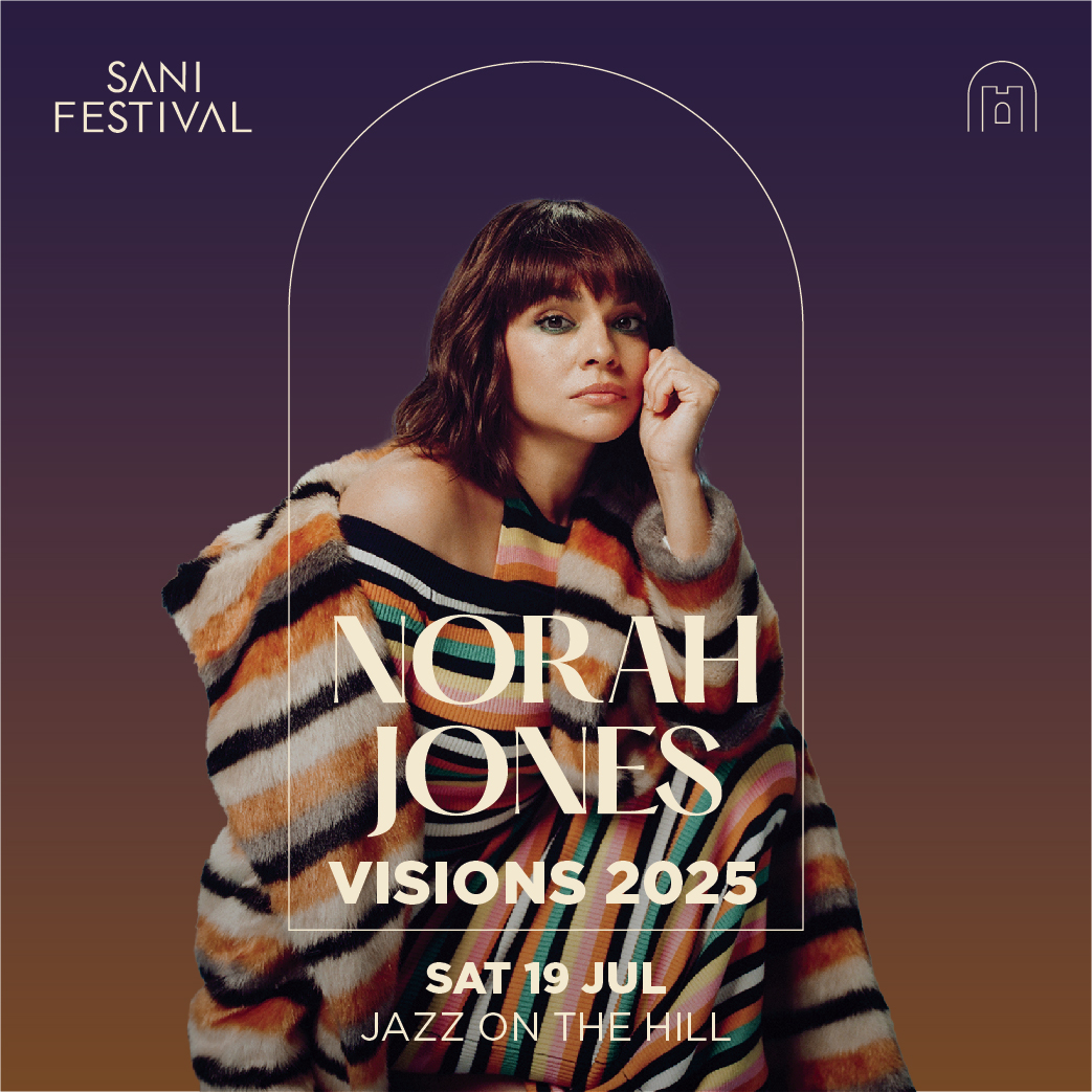 Greece! 💙 Join us 19 July for Jazz On the Hill as part of Sani Festival. Tickets go on sale Thursday, 10th of April. 

NorahJones.lnk.to/Sani
