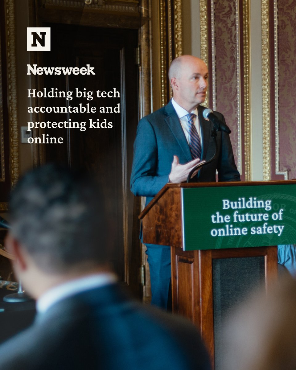 As Washington weighs solutions, Utah is taking action. I recently signed the App Store Accountability Act, which makes sure app stores clearly label age-appropriate content and require parental permission before a minor can download an app.

This is just one more way we’re