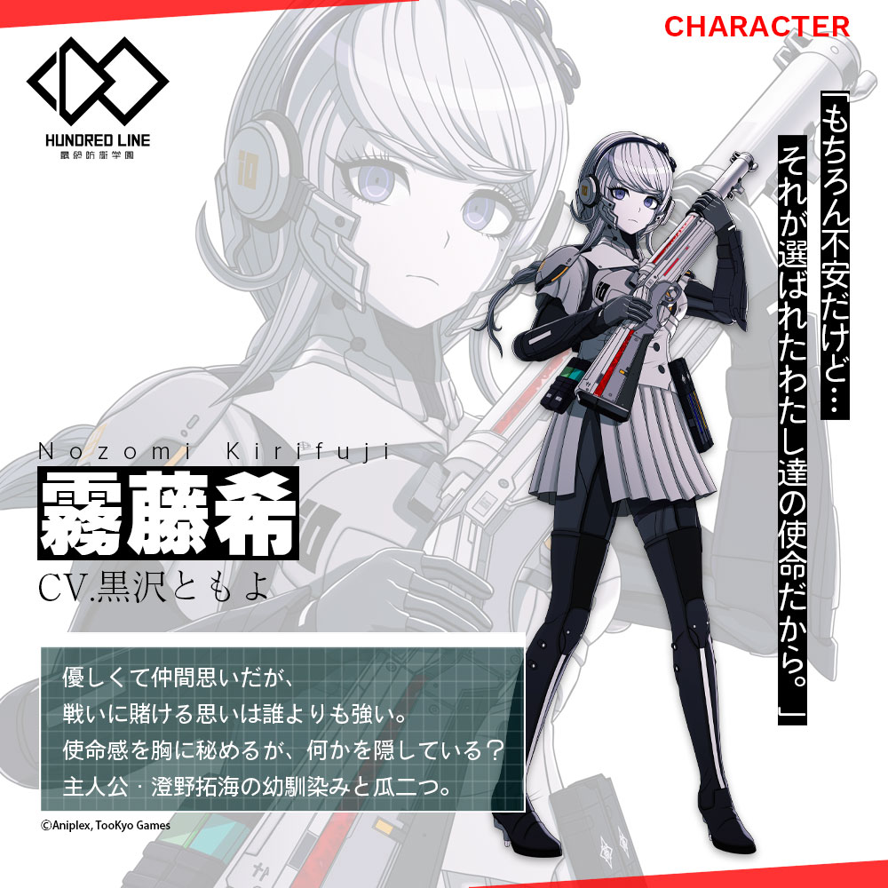 ハンドラ キャラクター復習】 🗡️霧藤希 CV. #黒沢ともよ さん 優しく