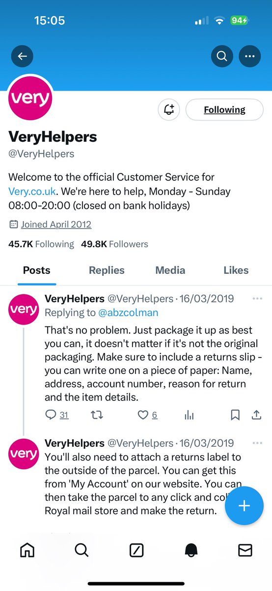 mrssawers's tweet photo. @VeryHelpers I can assure you I do follow you. https://t.co/VQjEvURN4A
