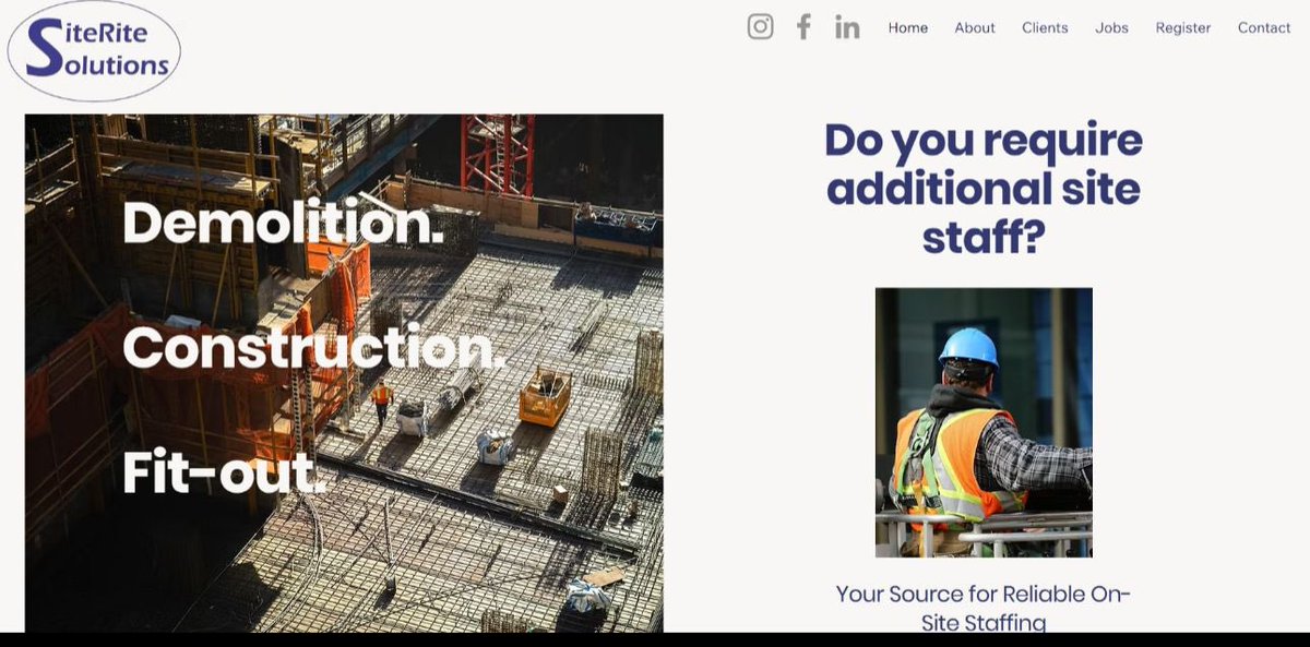 🎉 We just launched our new company website!

Courtney has been working on this behind the scenes, and it’s finally live. 

Take a peek 👇
siteritesolutions.co.uk