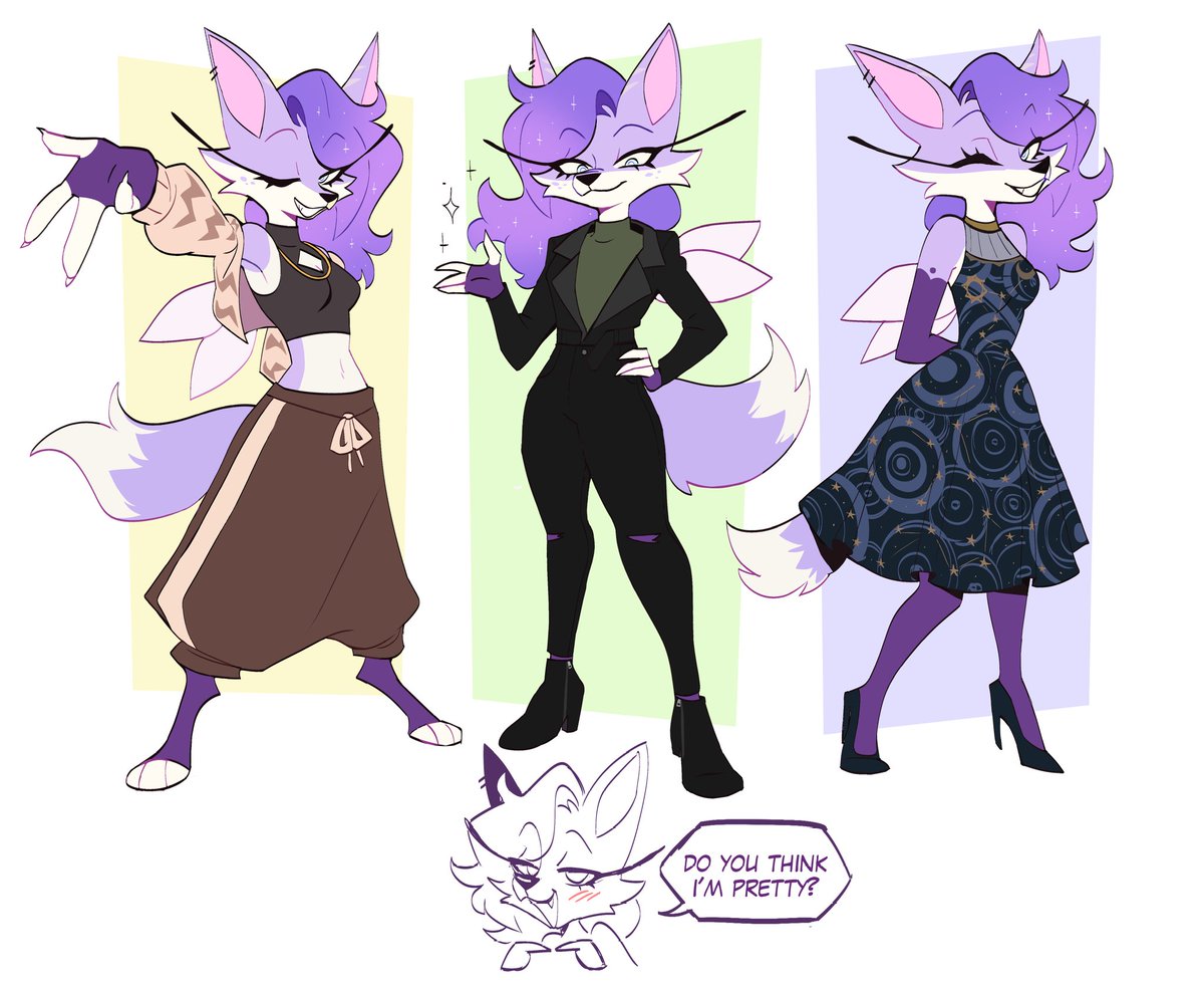 What do you think 👉👈?

Art by the lovely: <a href="/rengemenge/">merenge</a> 💛