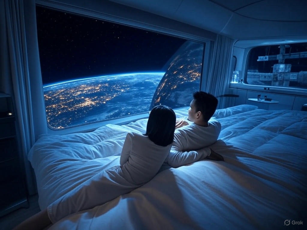 OneNewsX's tweet photo. World's first hotel to launch in 2027 with Bar, Cinema, Spa and more: https://t.co/T2ErdwnSh3