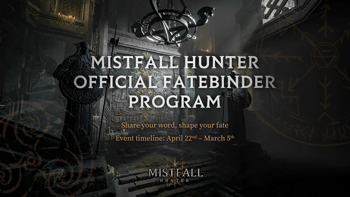 Did you know we’re launching our new Fatebinder program along with our second beta? Discover more about who Fatebinders are and how to apply for the program by checking out our newest Discord post: discord.com/channels/12749…