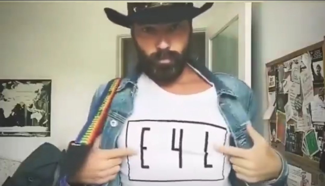 BiTheWayHaught's tweet photo. Good morning beautiful Earpers ☀️ Wishing you all the absolute best #TimStacheTuesday 💜💜💜 #WynonnaEarp https://t.co/hjGUfKpRia