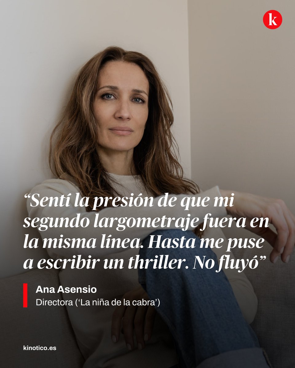 kinotico's tweet photo. 🗣️🎬 @AnaAsensio1 regresa al cine, ocho años después de 'Most beautiful island', con 'La niña de la cabra', una fábula infantil sobre el duelo

✍️ @Reborivera recupera la entrevista del @festivalmalaga por el estreno en cines @Avaloncine 

🔗 https://t.co/9hI3JW3W8W https://t.co/NikGoqowYx