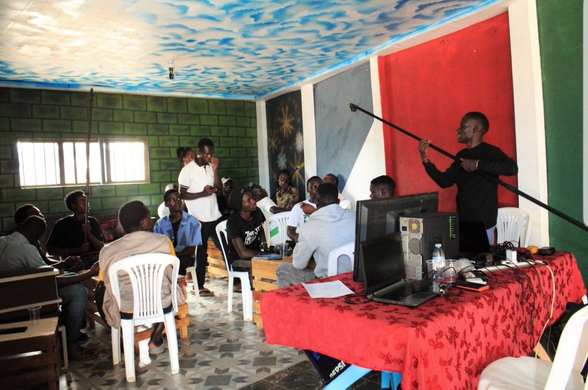 SisiFilmC's tweet photo. In Gulu we found more than talent—we found a family of dreamers and doers.

#sisifilmlab #sisifilmcollective #filmtraining #gulu2025 https://t.co/DG4Rk1LCHv