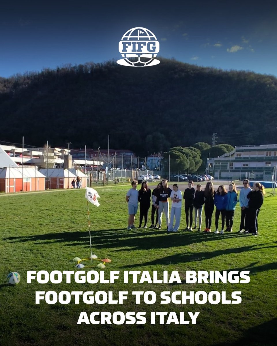 The School Project by Prof. Marco Caricato for AIFG continues in 2024/2025, bringing FootGolf to primary and lower secondary schools! ⛳️🎯
A fun way to introduce youth to #FootGolf and its values!
More info: footgolf.it/il-footgolf/pr…
#YouthDevelopment