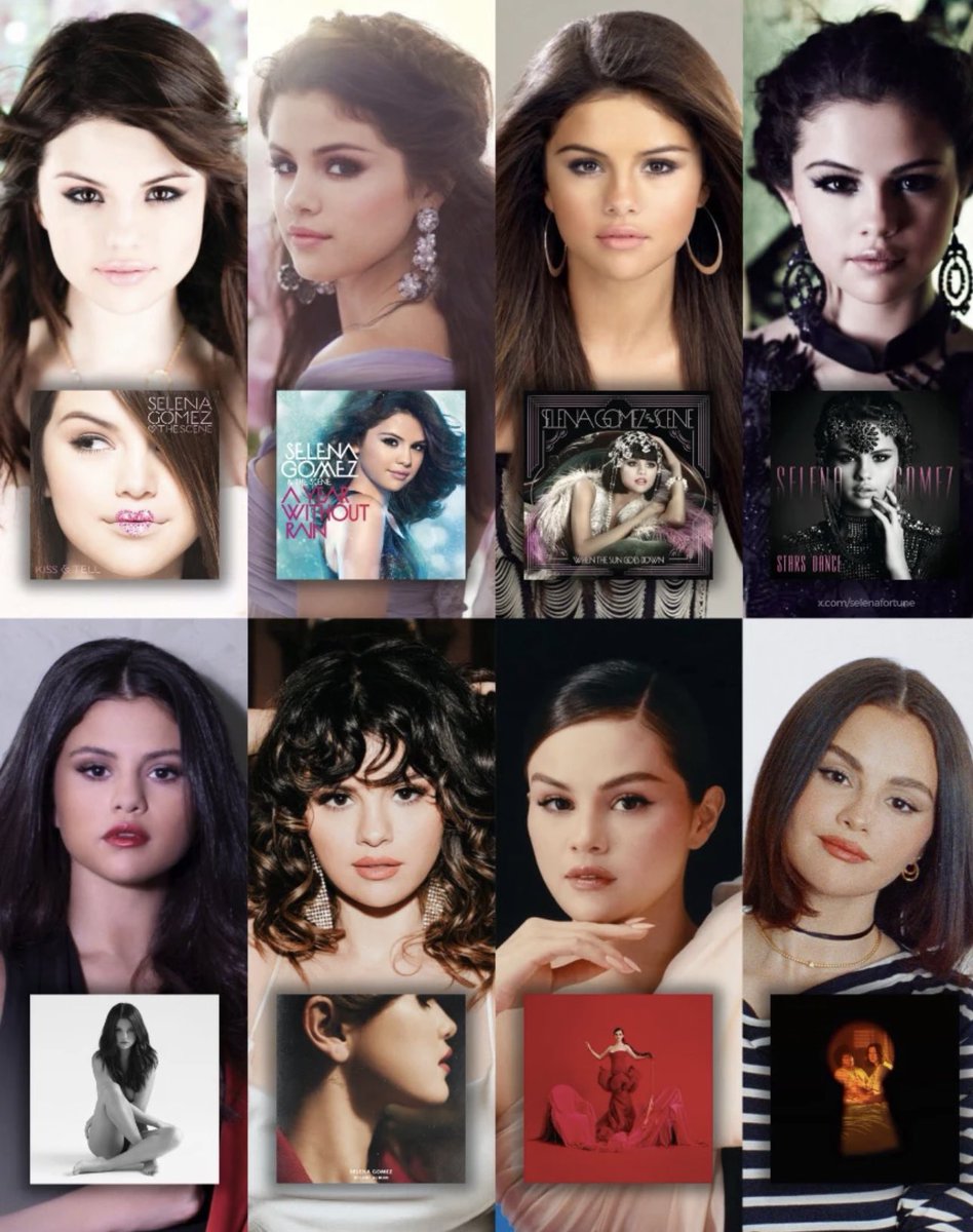 seldollz's tweet photo. what is your favourite selena gomez era? https://t.co/1vAnmdkl3i