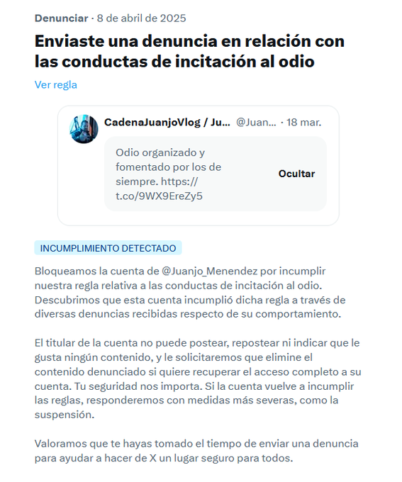 <a href="/robespain/">Robe ❤️🇹🇷🇪🇸 🐈‍⬛🐈🐈‍⬛🕶️🌹🌹🌹</a> El segundo que se come, a mi también me han mandado notificación.