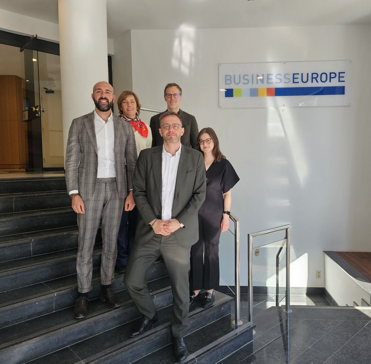 Elec_All's tweet photo. 🔌Today the @Elec_All took part in a strategic exchange hosted by @BusinessEurope, focusing on the #CleanIndustrialDeal (#CID) and the road ahead for renewable electrification and flexible solutions.
⚡ A valuable discussion on how #SmartElectrification and #DemandSideFlexibility can strengthen industrial competitiveness and accelerate Europe’s clean #EnergyTransition.