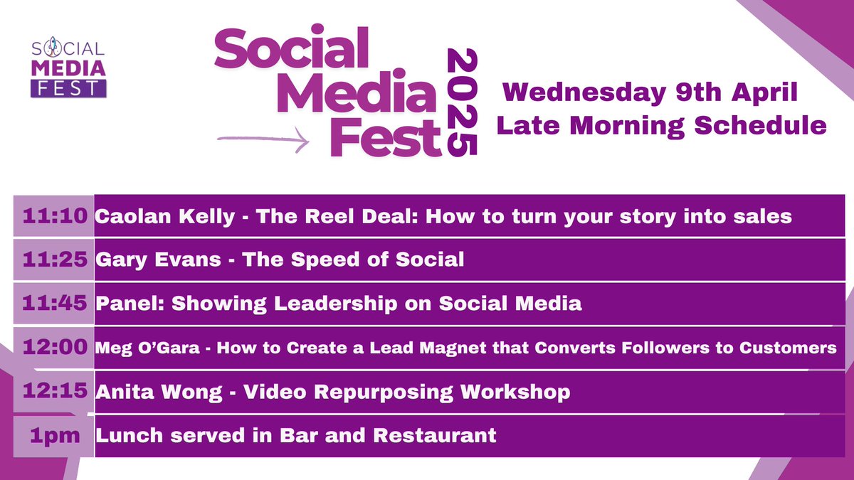 Social Media Fest tweet media