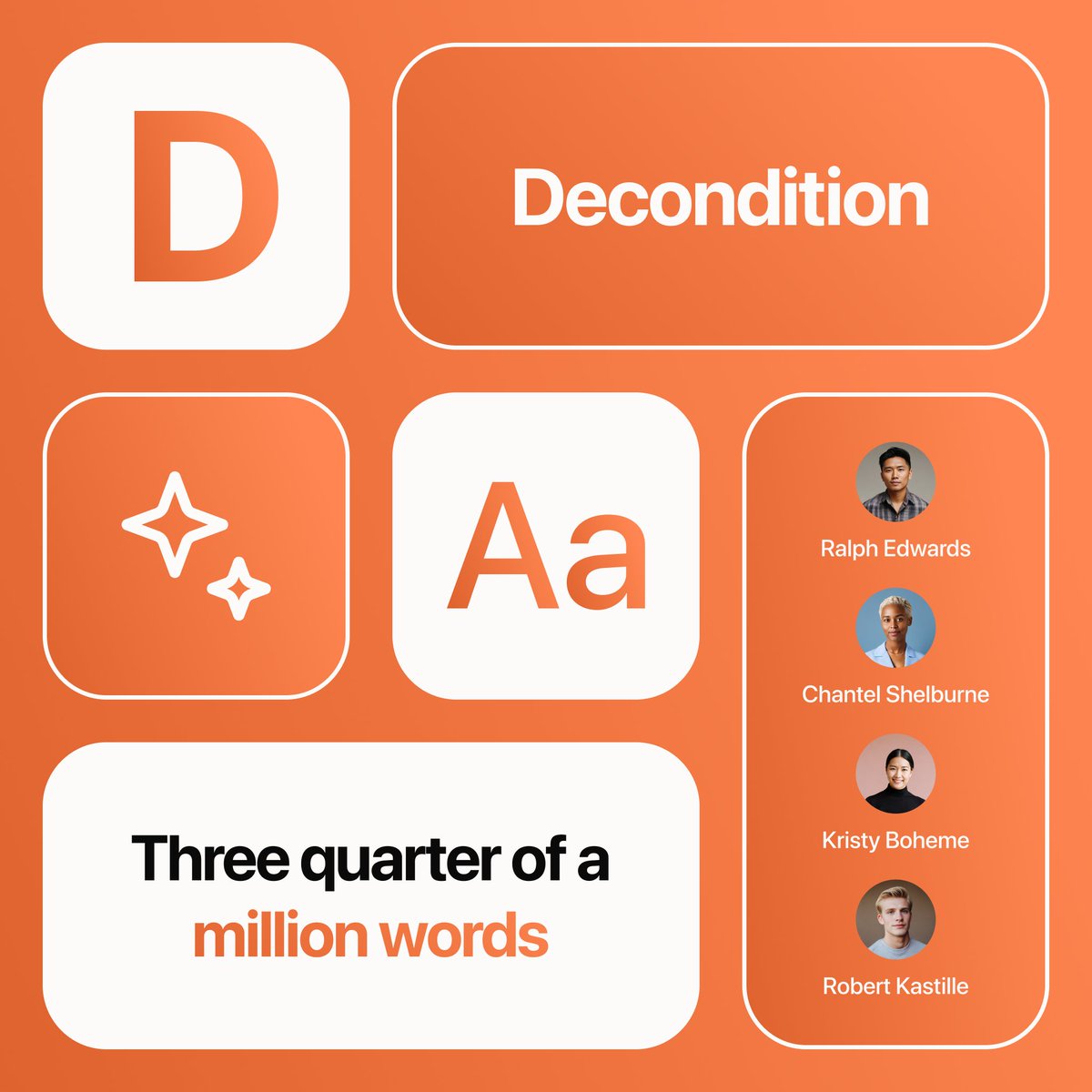 davidtjpowell's tweet photo. Plugging in some new features for Decondition. It's a lot of fun to work on this app and be trusted to be bold with orange. It's wild, but I like it like that. https://t.co/lvYhAa5Dt0