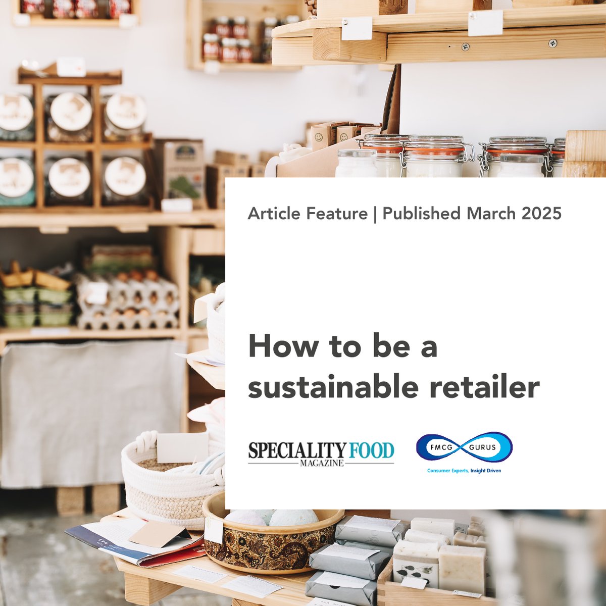 Did you know that 32% of global consumers want to avoid ingredients that could be harmful to the environment? 🌍💚

Our consumer insights feature in Speciality Food magazine. 

🔗 Check out the full article: ow.ly/JE3a50VwABe

#Sustainability #RetailInnovation #EcoFriendly