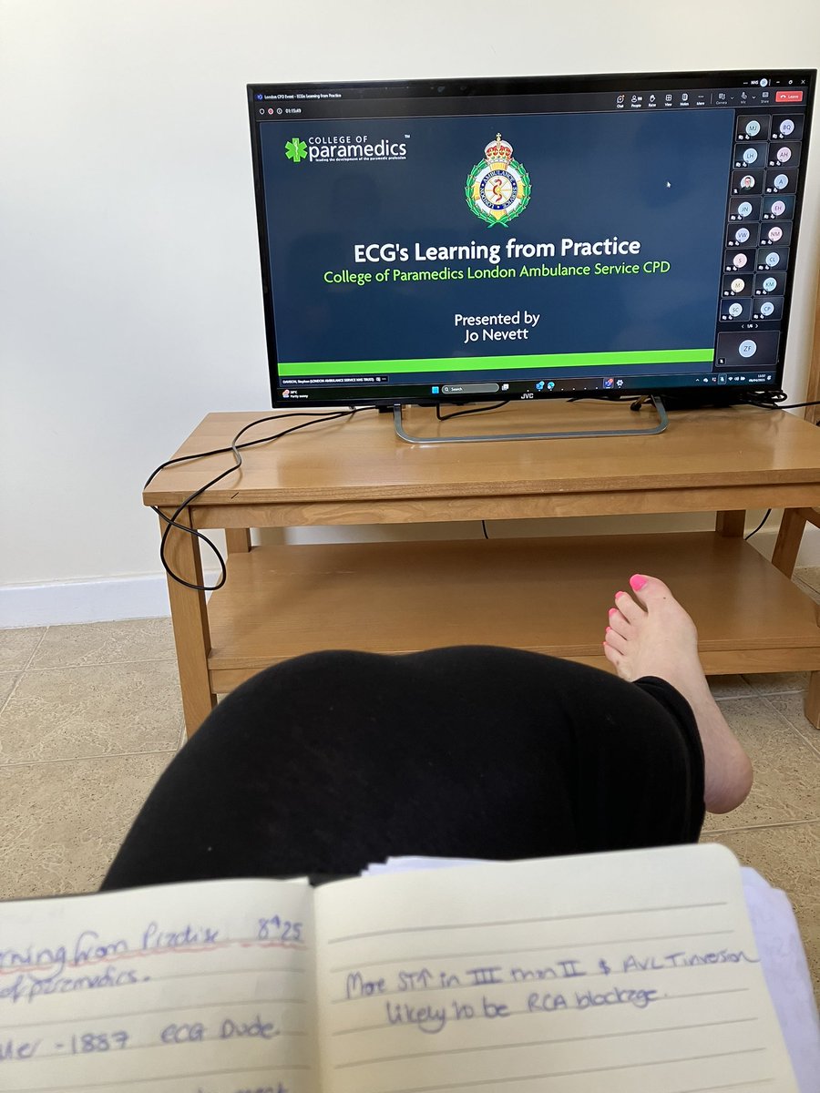 Steph Roberts (@nursesteph600) on Twitter photo Team training afternoon 🤓 - thank you <a href="/ParamedicsUK/">College of Paramedics</a> for providing such essential & interesting training on ECG’s 💕, especially when its accessible from around the world 🇰🇪 🚑
#CPD #ECG #PHEN #noordinaryjob #learning #PHEC #PMRAFNS #BATUK #onlineeducation #teamtraining Team training afternoon 🤓 - thank you <a href="/ParamedicsUK/">College of Paramedics</a> for providing such essential & interesting training on ECG’s 💕, especially when its accessible from around the world 🇰🇪 🚑
#CPD #ECG #PHEN #noordinaryjob #learning #PHEC #PMRAFNS #BATUK #onlineeducation #teamtraining