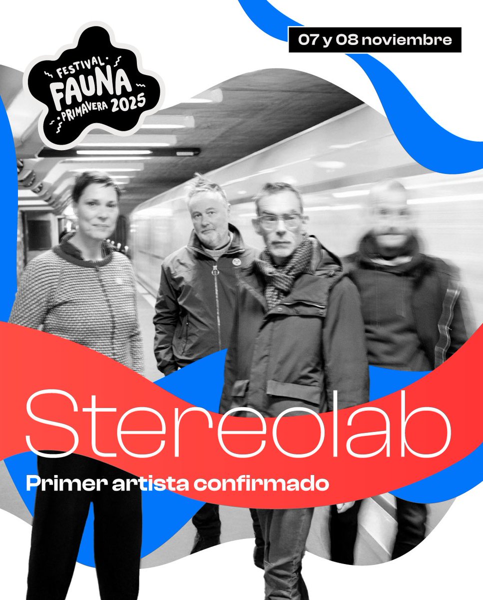 💥 ¡Primera banda confirmada para #FaunaPrimavera2025! 💥 Stereolab <a href="/stereolabgroop/">Stereolab</a> 🔊 La vanguardista banda anglo-francesa regresan a Sudamérica y no deberías perdértelos 🫵🏼
😱 ¡Y con nuevo disco después de 15 años! “Instant Holograms On Metal Film” 😱
¡Nos vemos en noviembre!