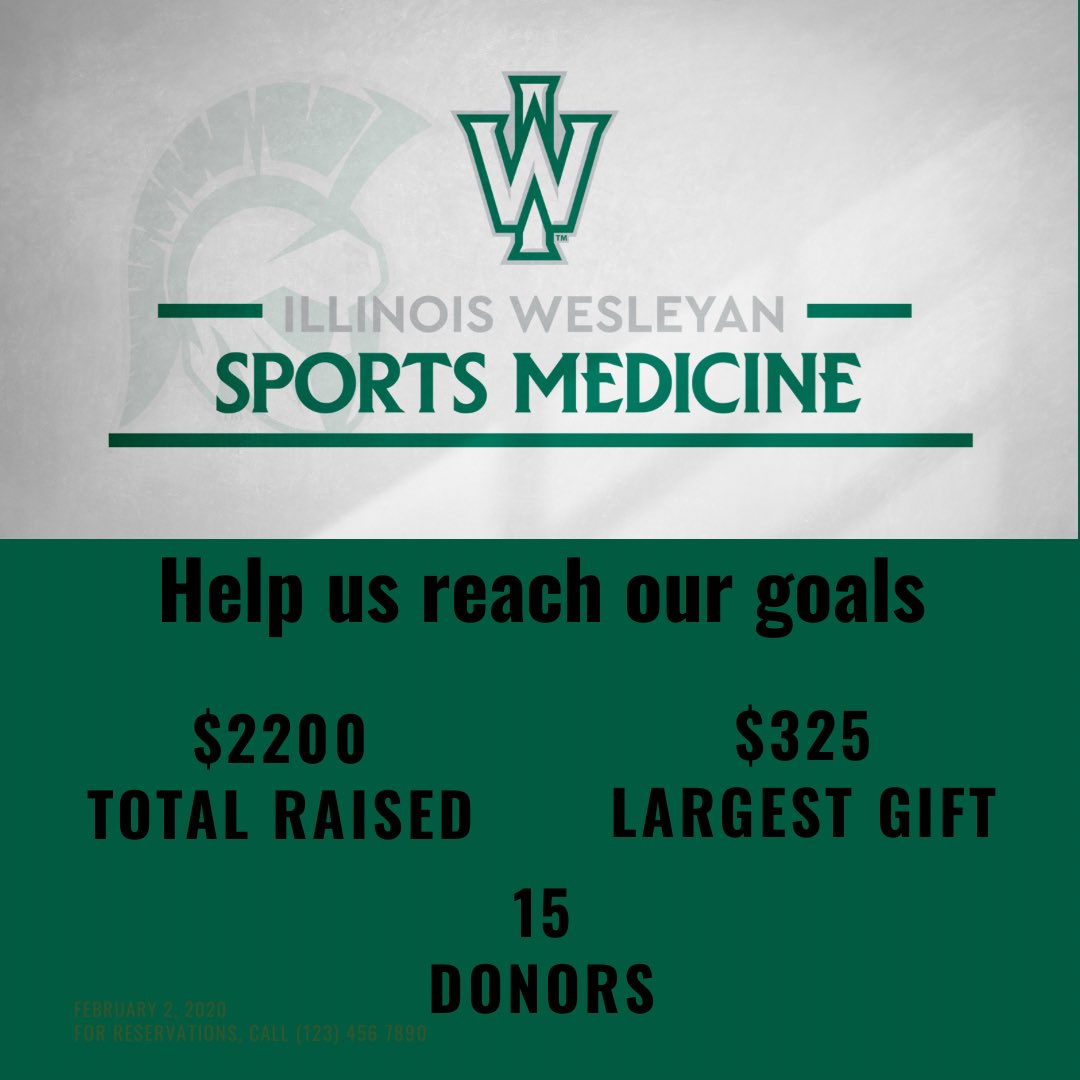 Illinois Wesleyan Sports Medicine tweet media