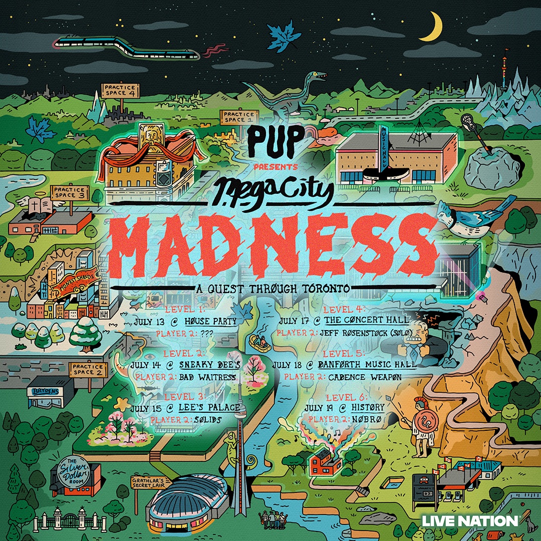 Toronto we are teaming up with our friends <a href="/puptheband/">PUP</a> for a very special show on July 19th at <a href="/HistoryToronto/">History</a>! We can't wait to be back🙌 Pre-sale kicks off tomorrow at 10 am EST. 

Sign-up for pre-sale: go.seated.com/tour-events/03…