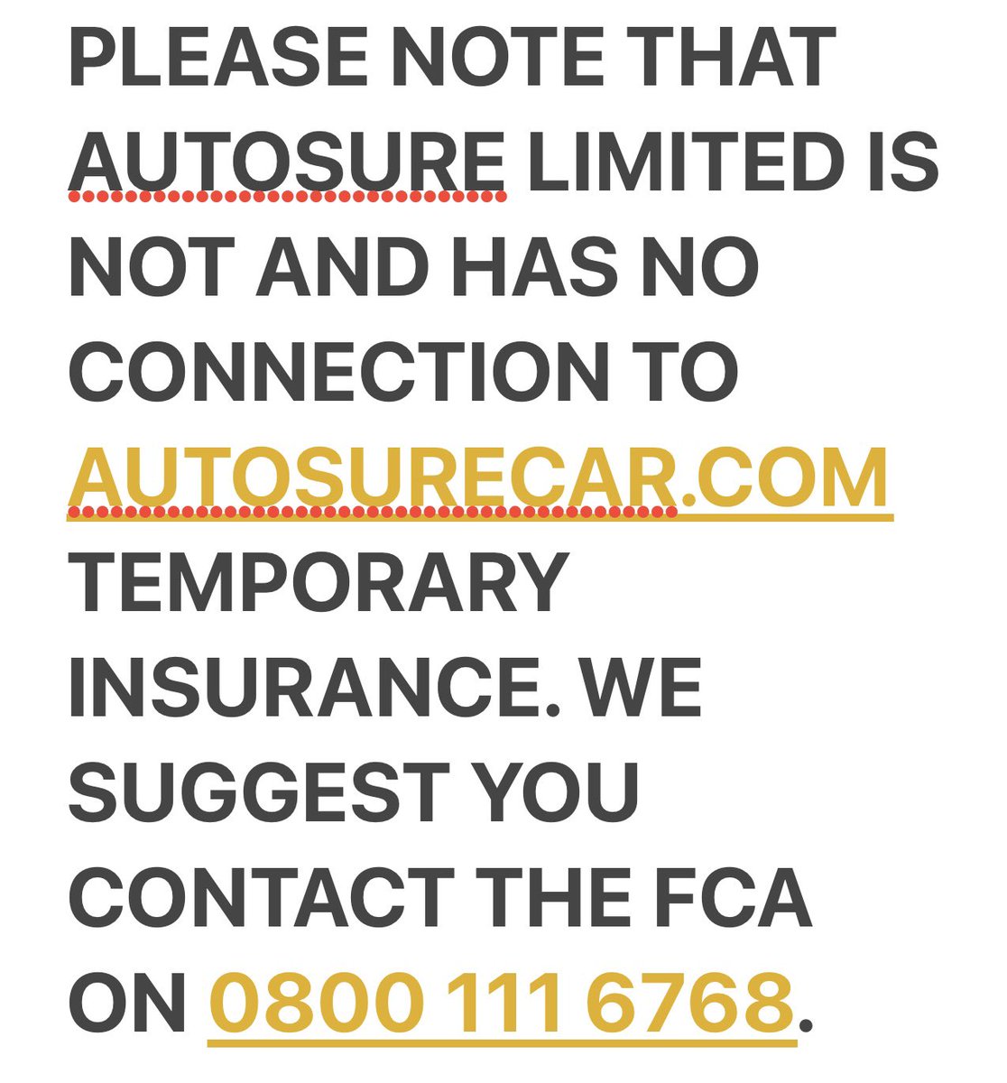 Autosure's tweet image. 